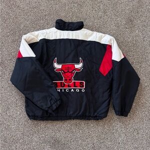 Chicago Bulls Black and Red Jacket